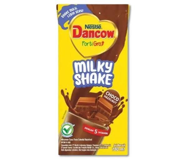 Dancow UHT Milky Shake 180ml Choco Hazelnut