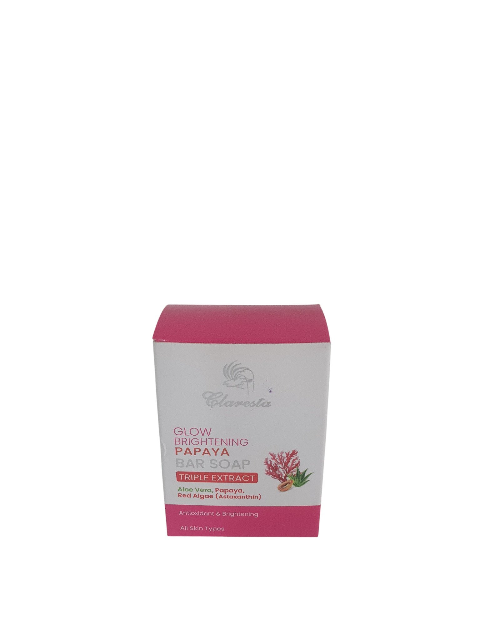 Claresta Glow Brightening Pepaya Bar Soap 70g