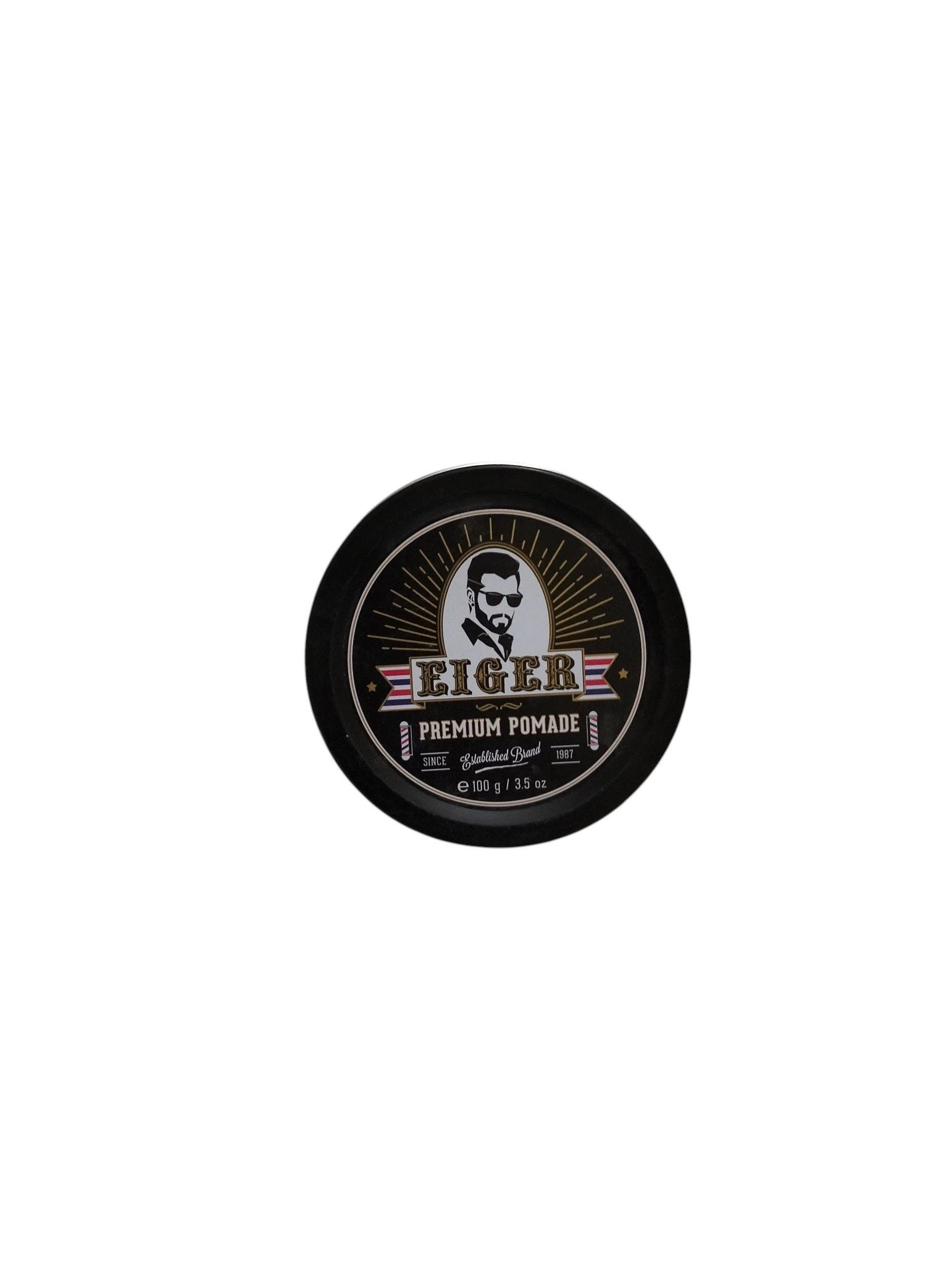Eiger premium pomade 100gr hitam