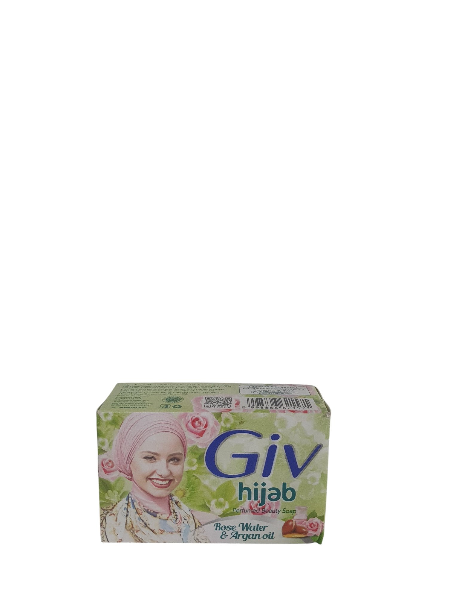 Giv Hijab Beauty Soap 72g Rose Water