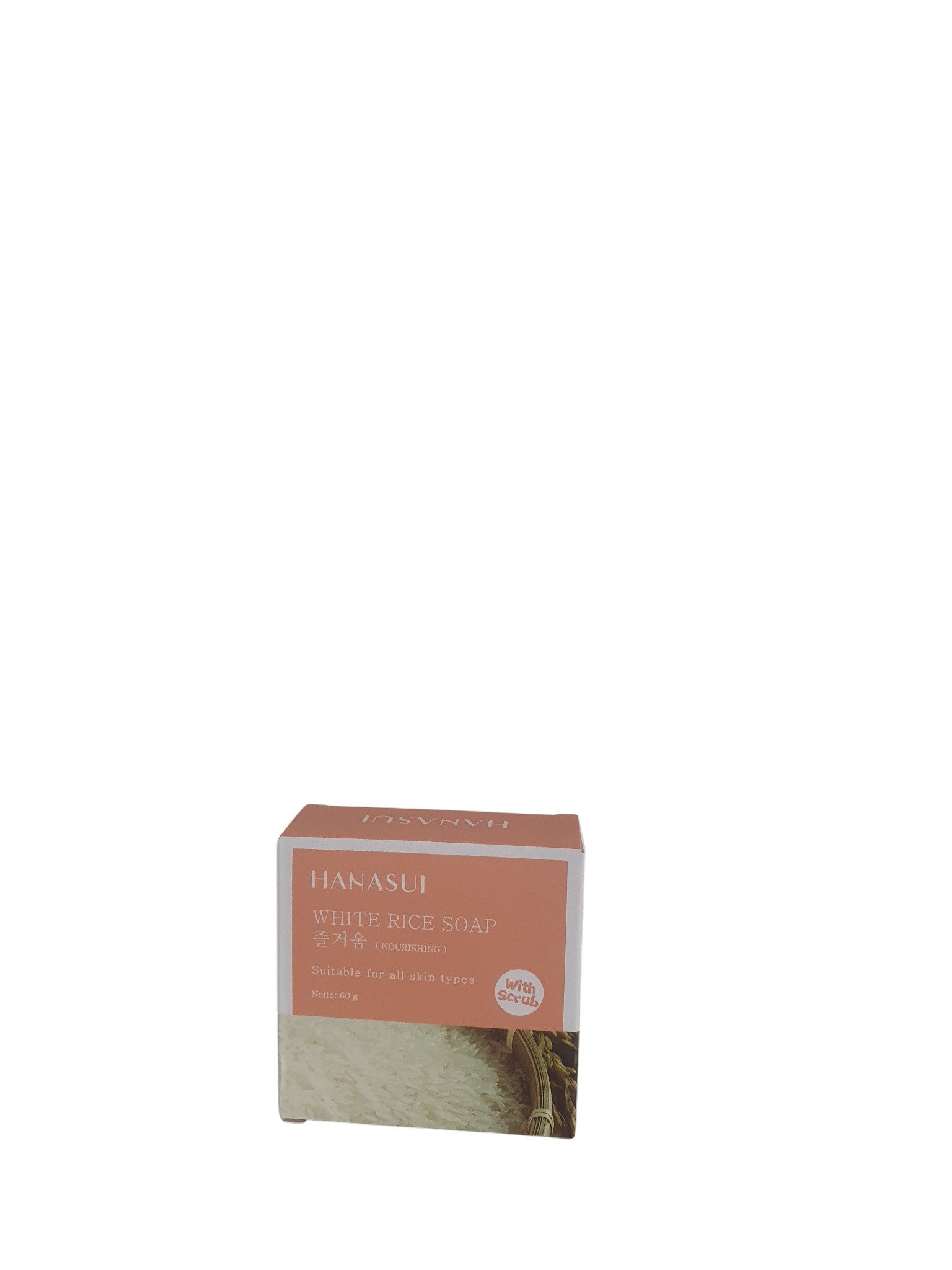 Hanasui Body Soap 60gr White Rice