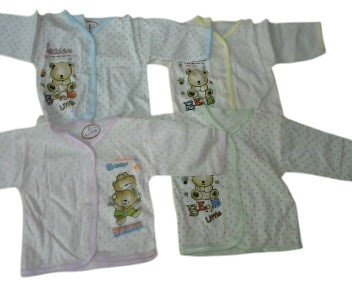 Baju Baby Panjang Polka