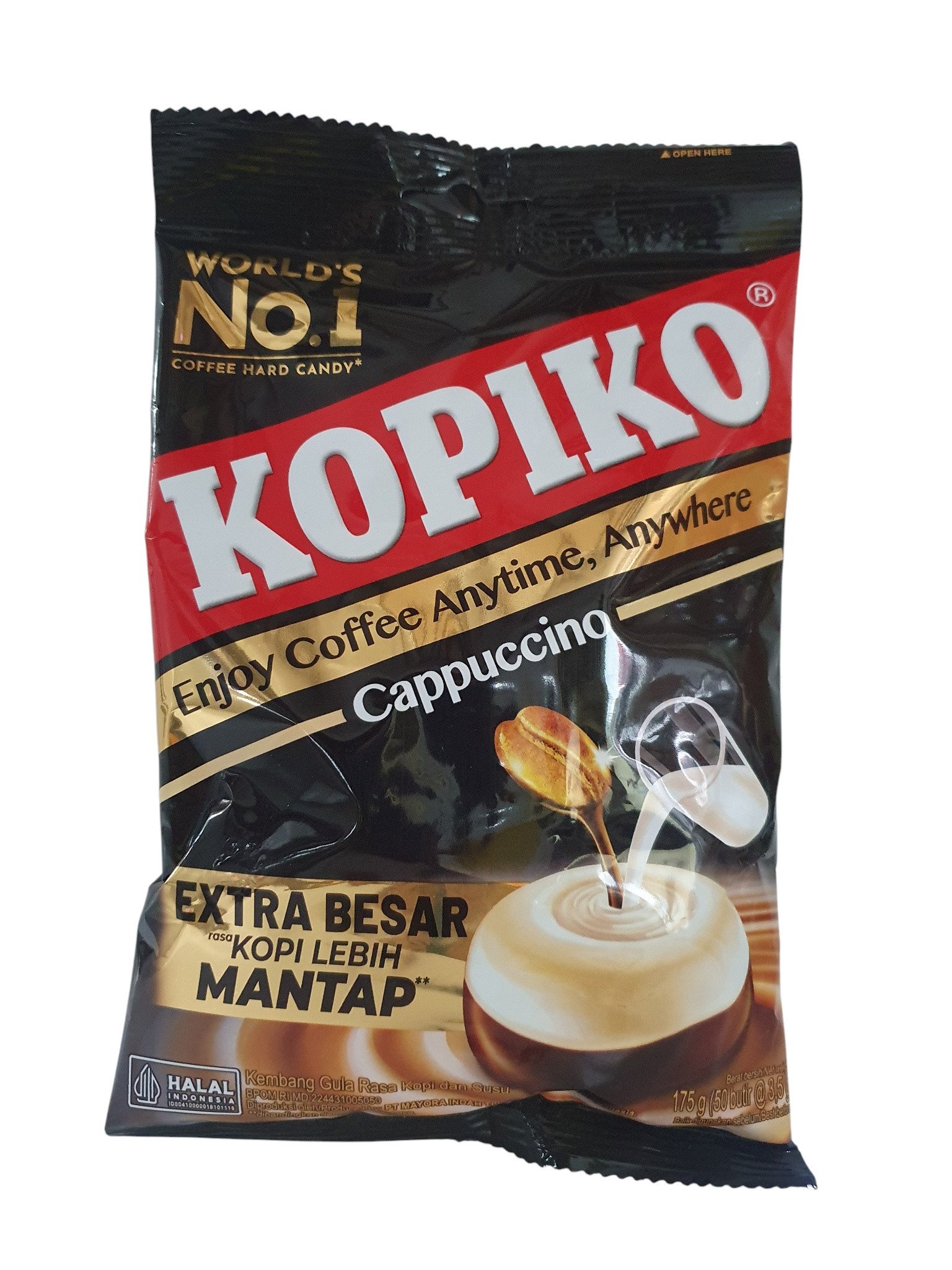 Kopiko Cappucino Pak 175gr