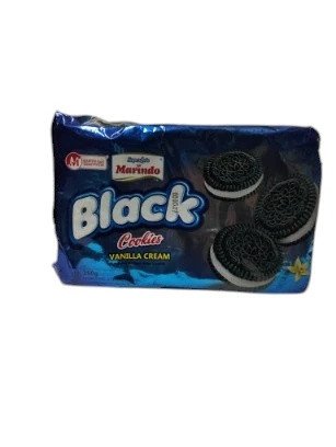 Marindo Biskuit Black Cookies 260g Vanilla Cream