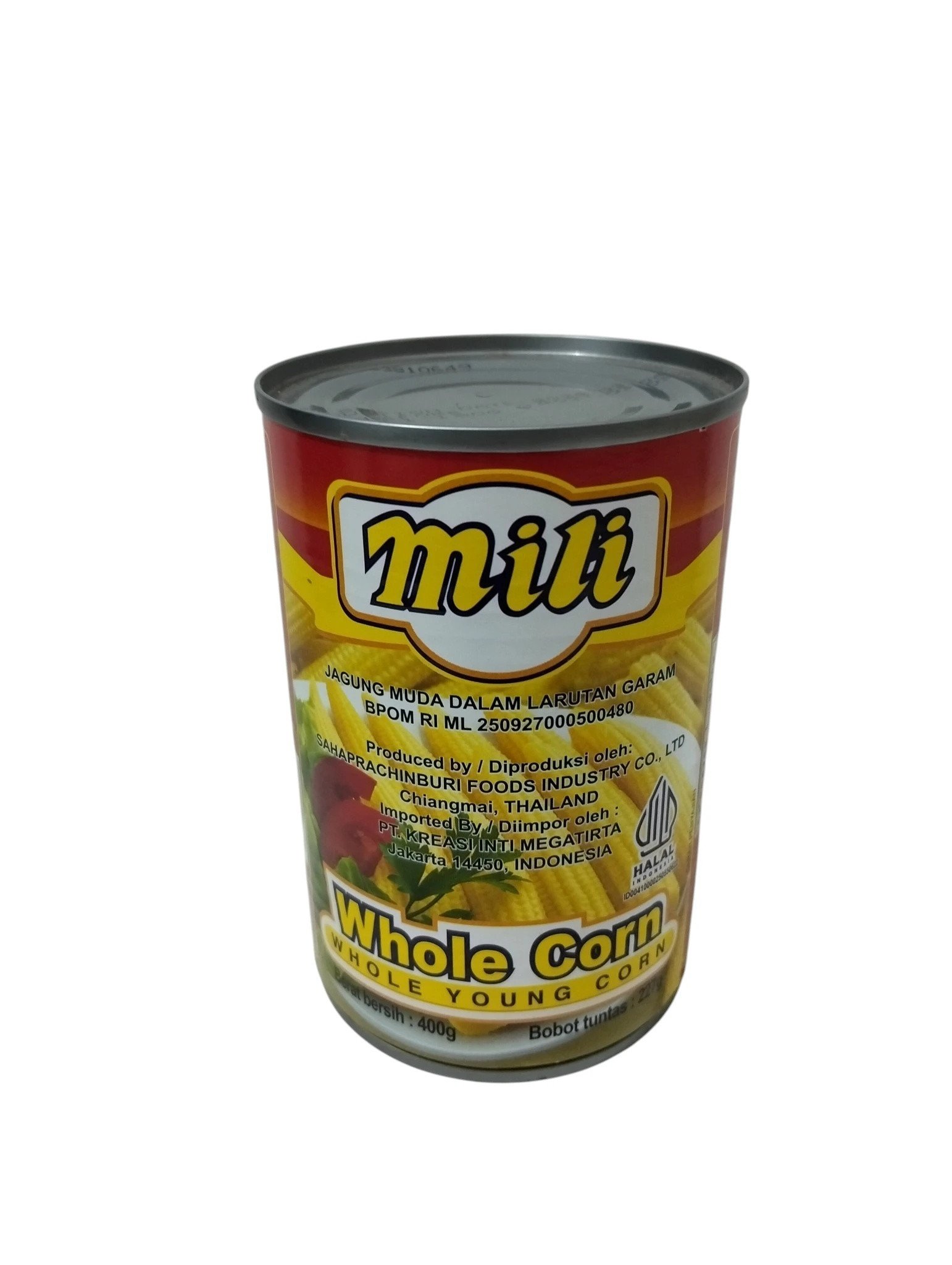 Mili Whole Corn 400gr Jagung Muda