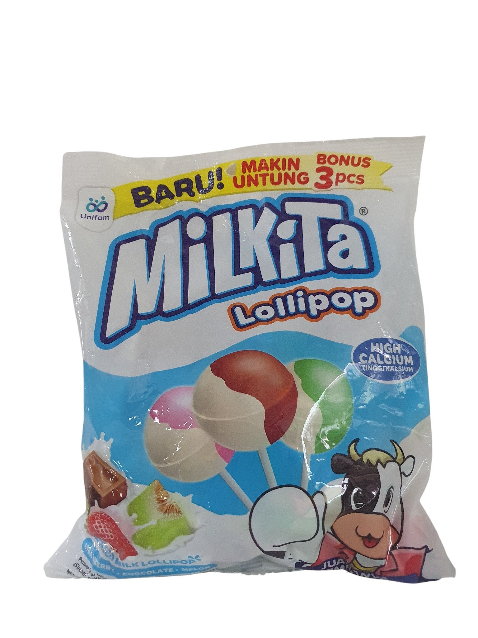 Milkita Lollipop 270gr Assorted Milk