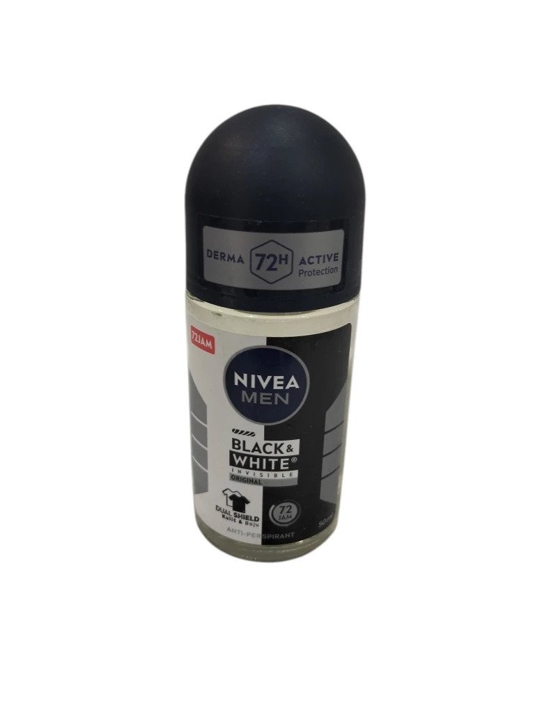 Nivea Roll on 50ml Men Invisible BlackWhite