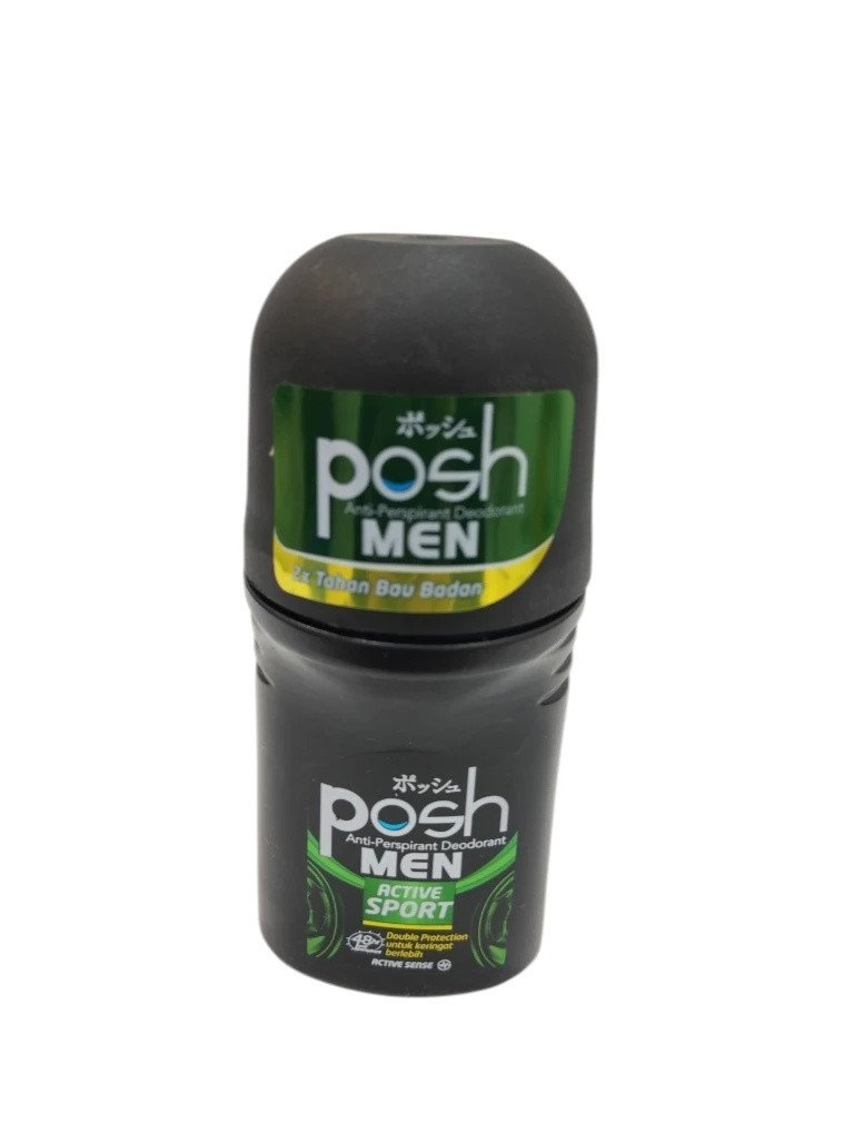 Posh Men Roll On 50ml Active Sport Botol