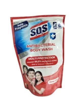 SOS Body Wash Anti Bacterial 350ml Deep Clean
