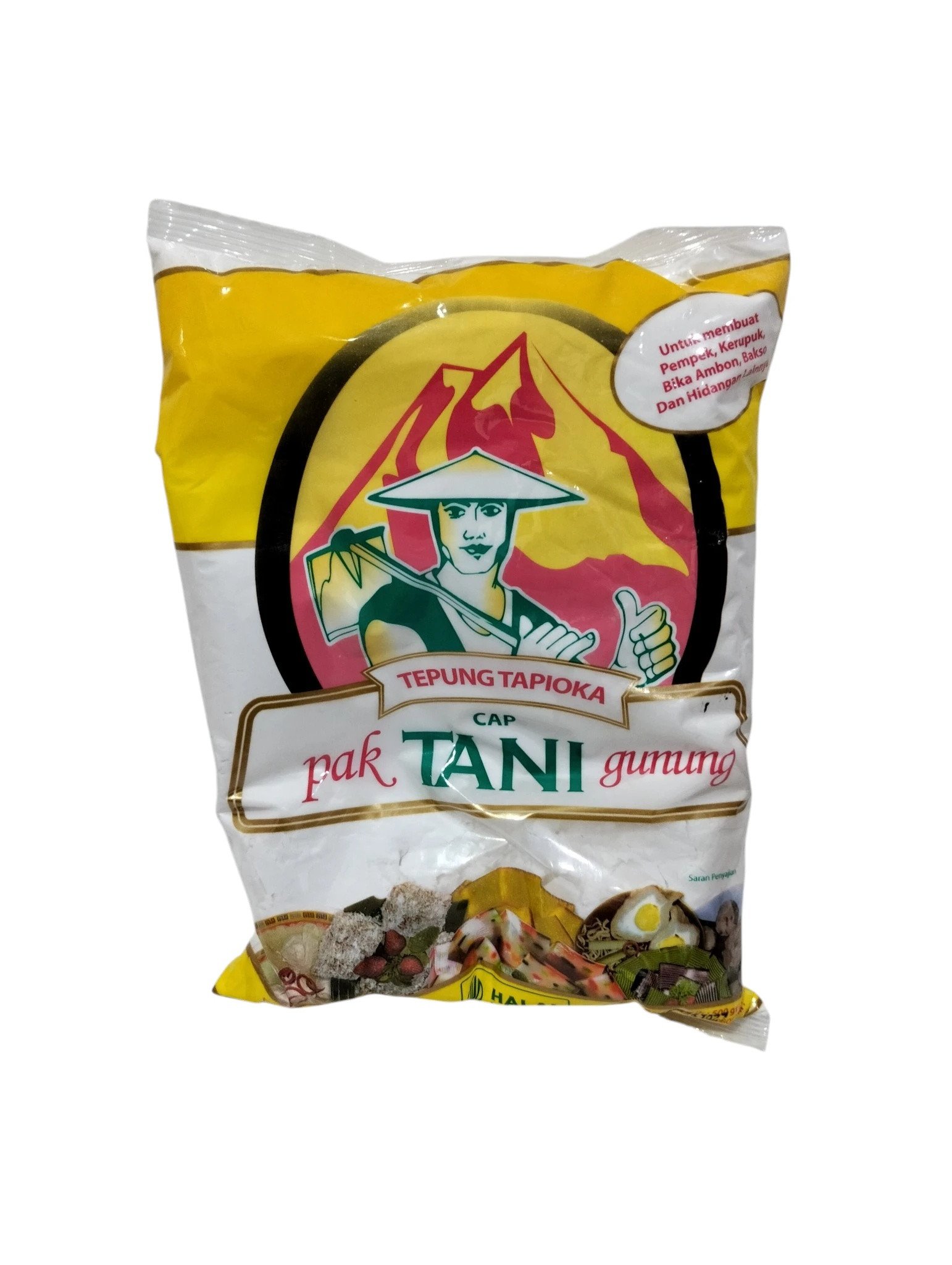 Tepung Tapioka Cap Pak Tani 500gr
