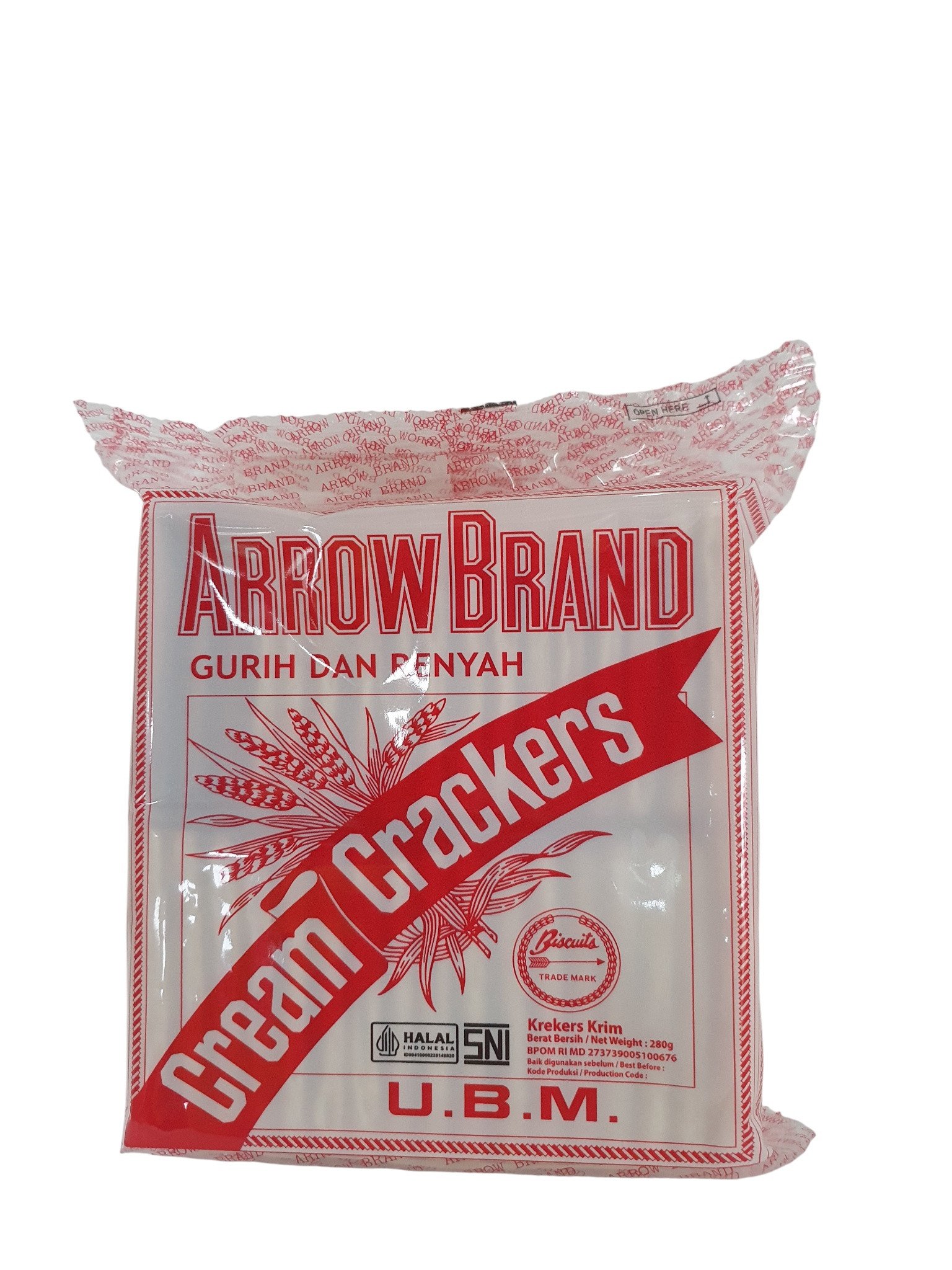 UBM Arrow Brand 280gr Cream Crackers