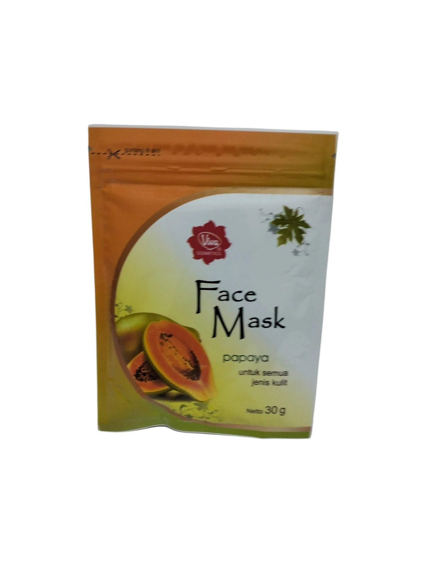Viva Face Mask Papaya Sachet 30gr